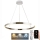 Led Dimmable κρεμαστό φωτιστικό οροφής LED/100W/230V 3000-6500K διάμετρος 80 cm + τηλεχειριστήριο