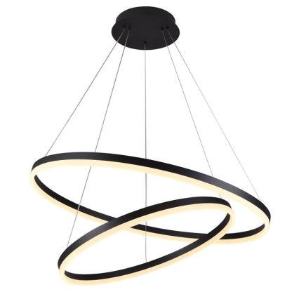 Led Dimmable κρεμαστό φωτιστικό οροφής LED/100W/230V 3000-6500K διάμετρος 80 cm + τηλεχειριστήριο