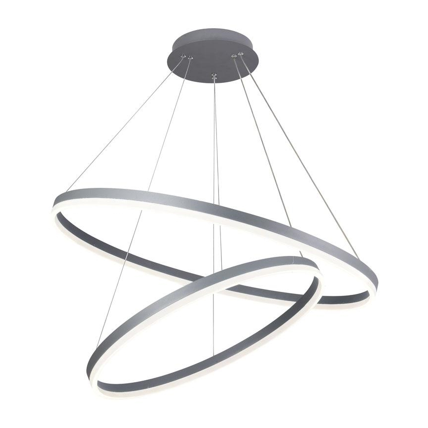 Led Dimmable κρεμαστό φωτιστικό οροφής LED/100W/230V 3000-6500K διάμετρος 80 cm + τηλεχειριστήριο