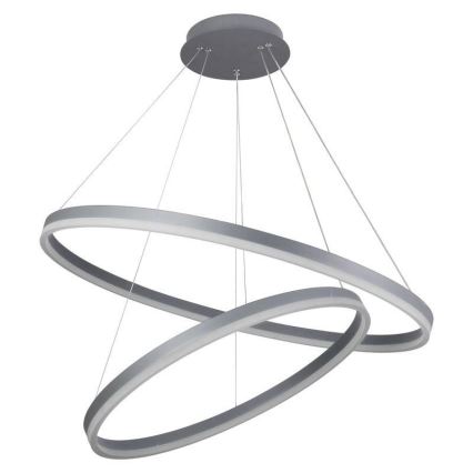 Led Dimmable κρεμαστό φωτιστικό οροφής LED/100W/230V 3000-6500K διάμετρος 80 cm + τηλεχειριστήριο