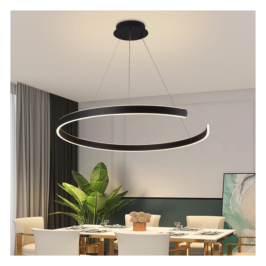 LED Dimmable κρεμαστό φωτιστικό οροφής LED/100W/230V 3000-6500K + τηλεχειριστήριο