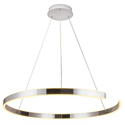 Led Dimmable κρεμαστό φωτιστικό οροφής LED/100W/230V 3000-6500K διάμετρος 80 cm + τηλεχειριστήριο