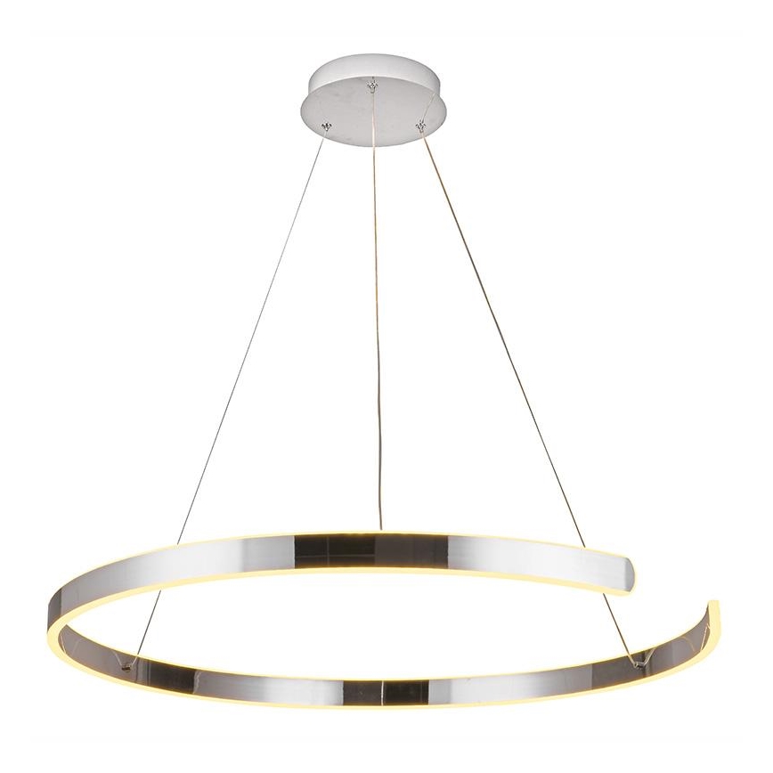 Led Dimmable κρεμαστό φωτιστικό οροφής LED/100W/230V 3000-6500K διάμετρος 80 cm + τηλεχειριστήριο