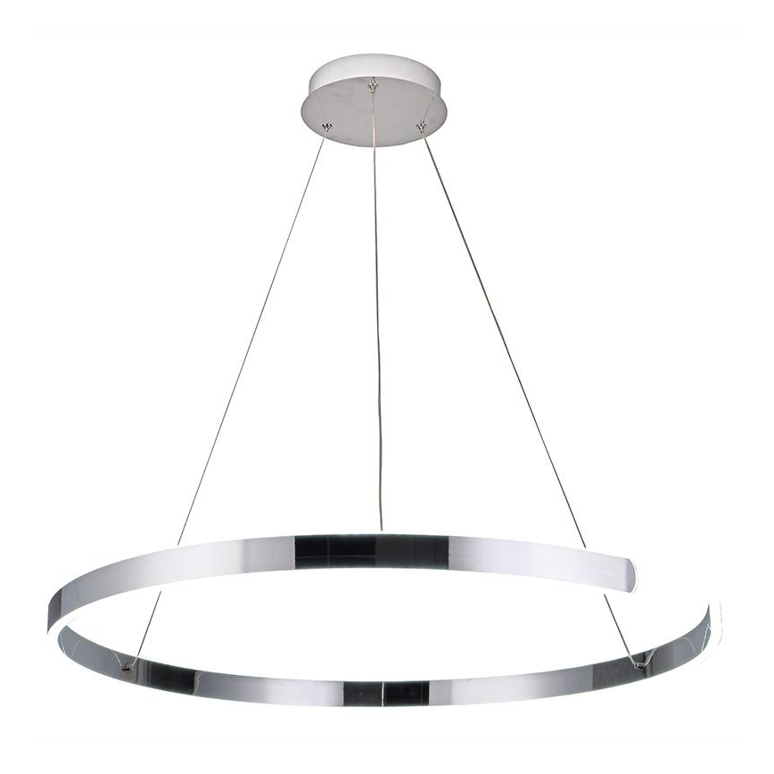 Led Dimmable κρεμαστό φωτιστικό οροφής LED/100W/230V 3000-6500K διάμετρος 80 cm + τηλεχειριστήριο
