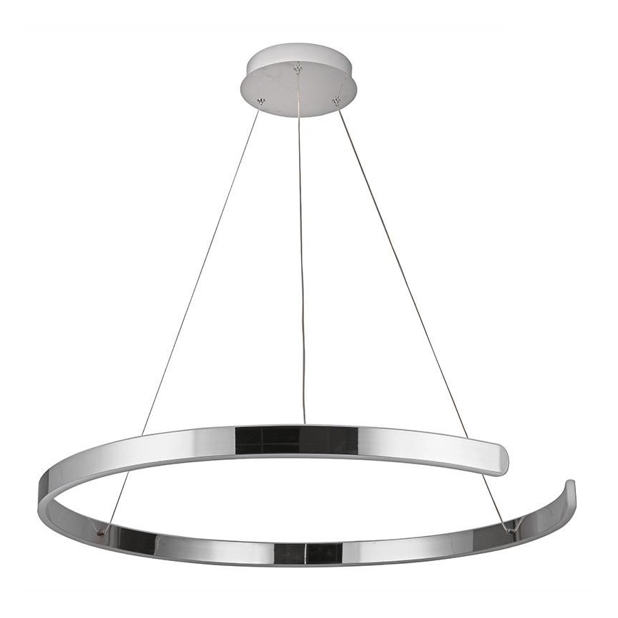 Led Dimmable κρεμαστό φωτιστικό οροφής LED/100W/230V 3000-6500K διάμετρος 80 cm + τηλεχειριστήριο