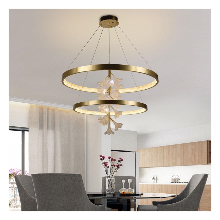 Led Dimmable κρεμαστό φωτιστικό οροφής LED/100W/230V 3000-6500K + τηλεχειριστήριο