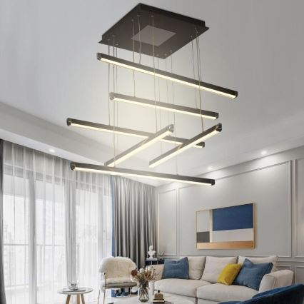 Led Dimmable κρεμαστό φωτιστικό οροφής LED/100W/230V 3000-6500K + τηλεχειριστήριο