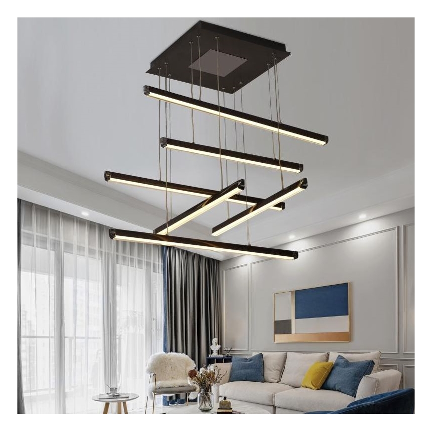 Led Dimmable κρεμαστό φωτιστικό οροφής LED/100W/230V 3000-6500K + τηλεχειριστήριο