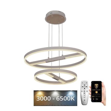 Led Dimmable κρεμαστό φωτιστικό οροφής LED/100W/230V 3000-6500K + τηλεχειριστήριο