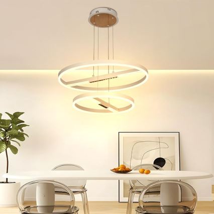 Led Dimmable κρεμαστό φωτιστικό οροφής LED/100W/230V 3000-6500K + τηλεχειριστήριο