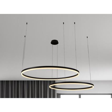Led Dimmable κρεμαστό φωτιστικό οροφής LED/100W/230V 3000-6500K + τηλεχειριστήριο