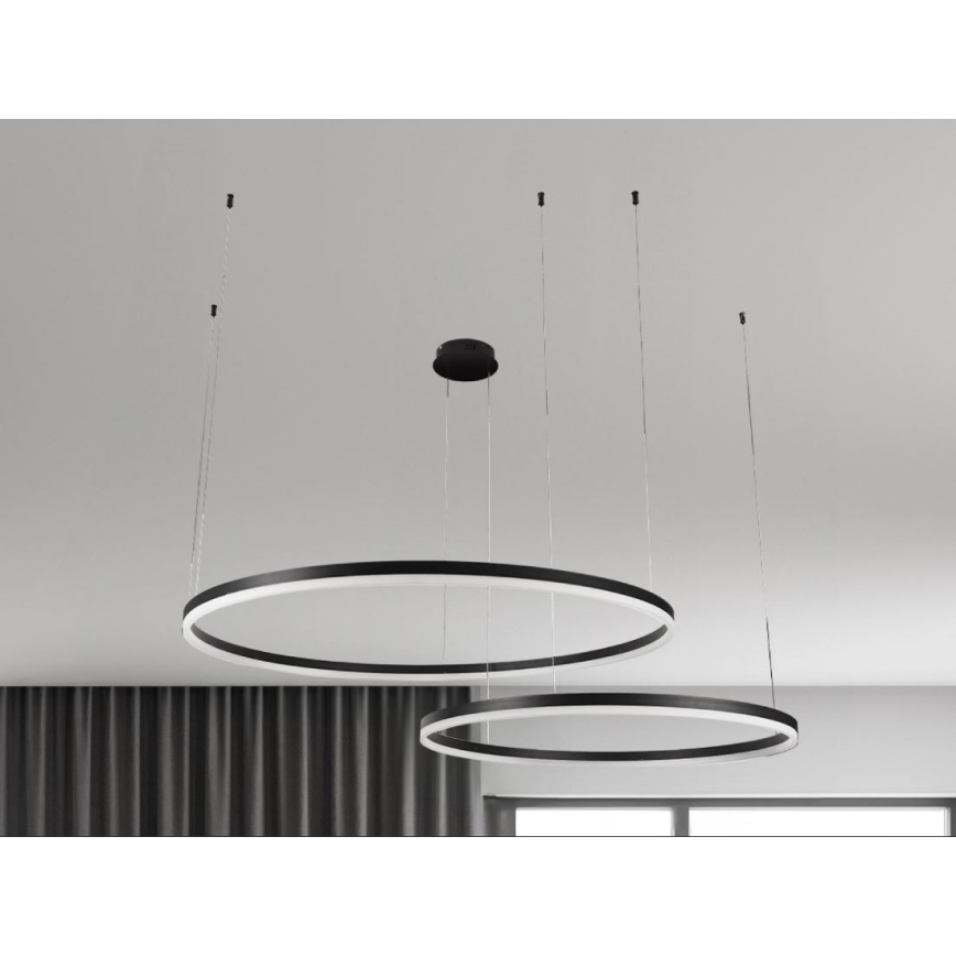Led Dimmable κρεμαστό φωτιστικό οροφής LED/100W/230V 3000-6500K + τηλεχειριστήριο