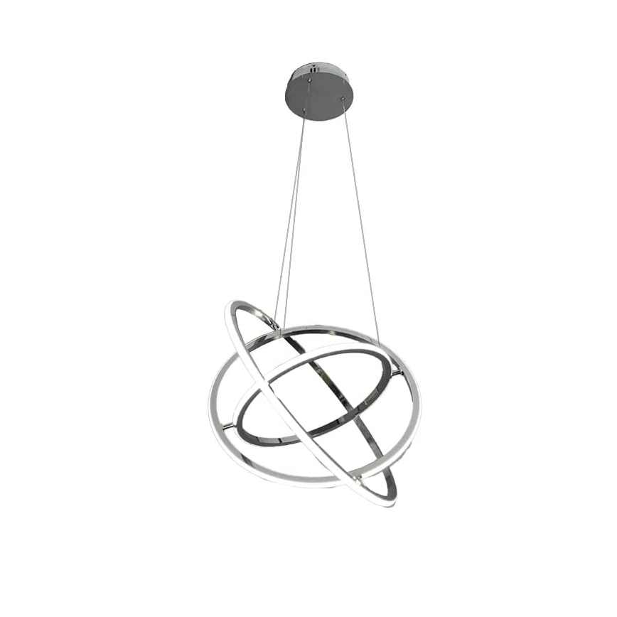 Led Dimmable κρεμαστό φωτιστικό οροφής LED/105W/230V 3000-6500K διάμετρος 60 cm + τηλεχειριστήριο