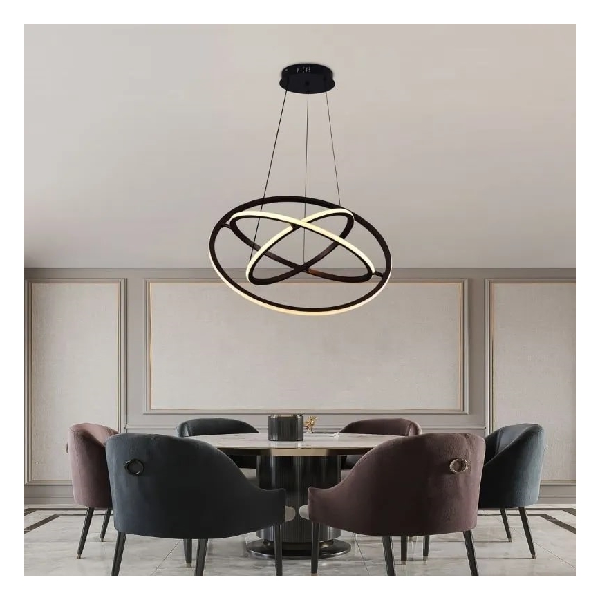 Led Dimmable κρεμαστό φωτιστικό οροφής LED/105W/230V 3000-6500K + τηλεχειριστήριο