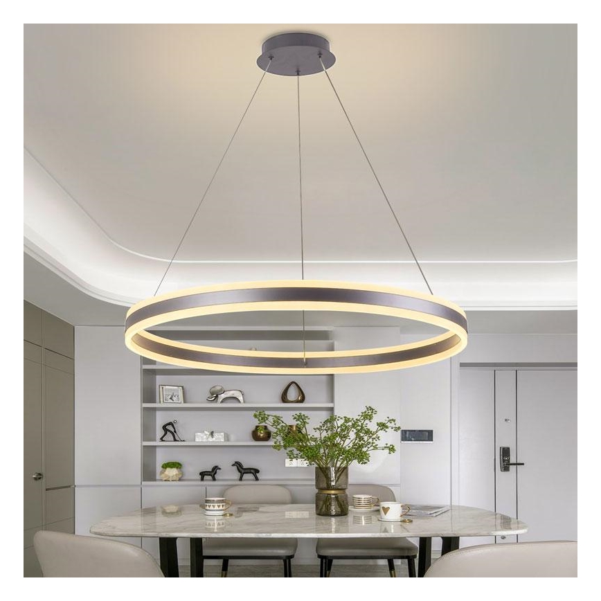 LED Dimmable κρεμαστό φωτιστικό οροφής LED/110W/230V 3000-6500K + τηλεχειριστήριο