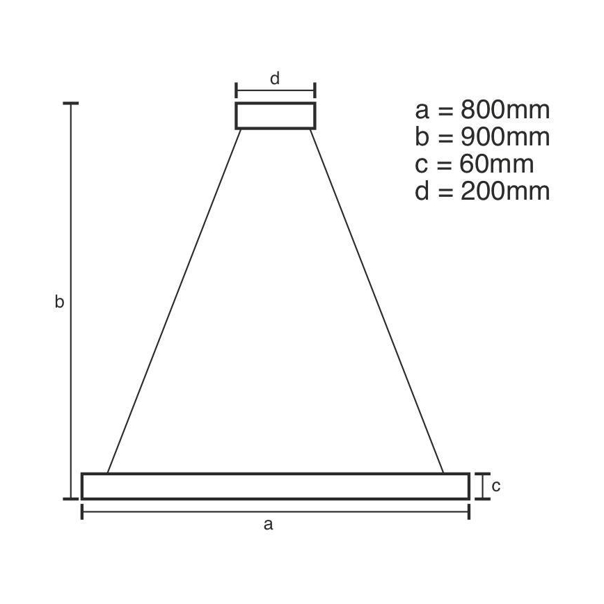 LED Dimmable κρεμαστό φωτιστικό οροφής LED/110W/230V 3000-6500K + τηλεχειριστήριο