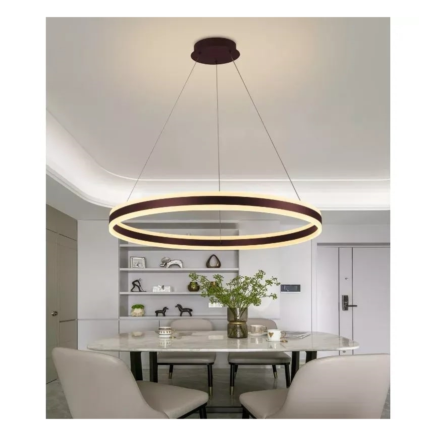 Led Dimmable κρεμαστό φωτιστικό οροφής LED/110W/230V 3000-6500K + τηλεχειριστήριο