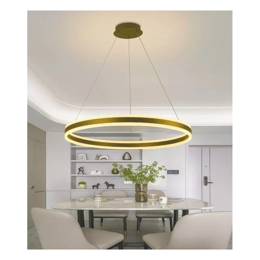 Led Dimmable κρεμαστό φωτιστικό οροφής LED/110W/230V 3000-6500K + τηλεχειριστήριο