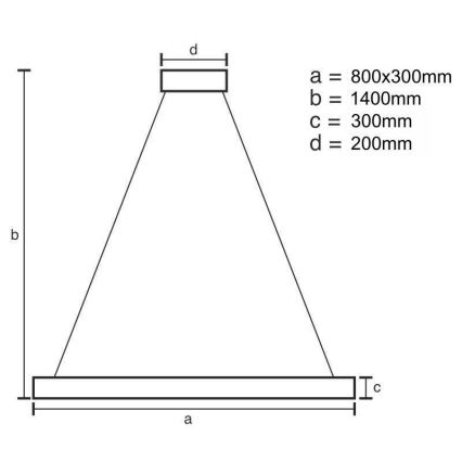 LED Dimming κρύσταλλο πολύφωτο on a string LED/110W/230V 3000-6500K χρυσαφί + τηλεχειριστήριο