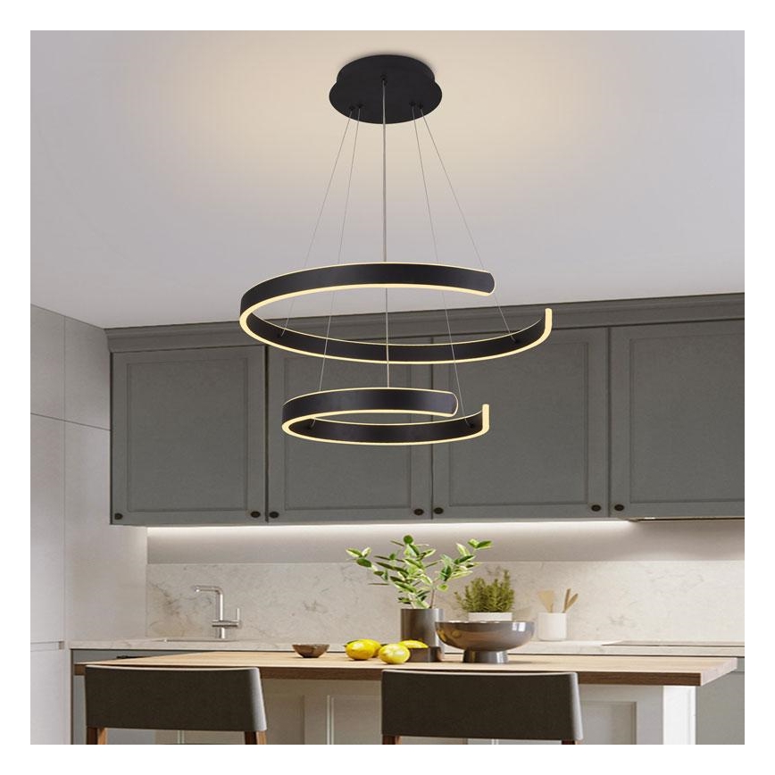LED Dimmable κρεμαστό φωτιστικό οροφής  LED/120W/230V 3000-6500K+ τηλεχειριστήριο