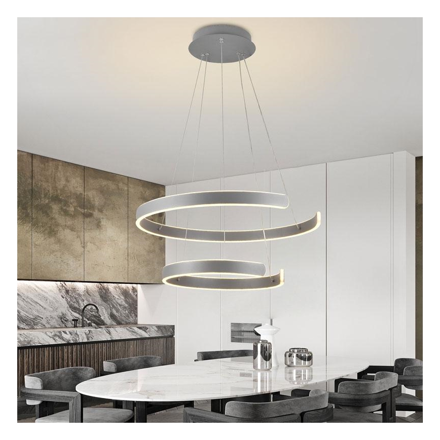 LED Dimmable κρεμαστό φωτιστικό οροφής  LED/120W/230V 3000-6500K+ τηλεχειριστήριο