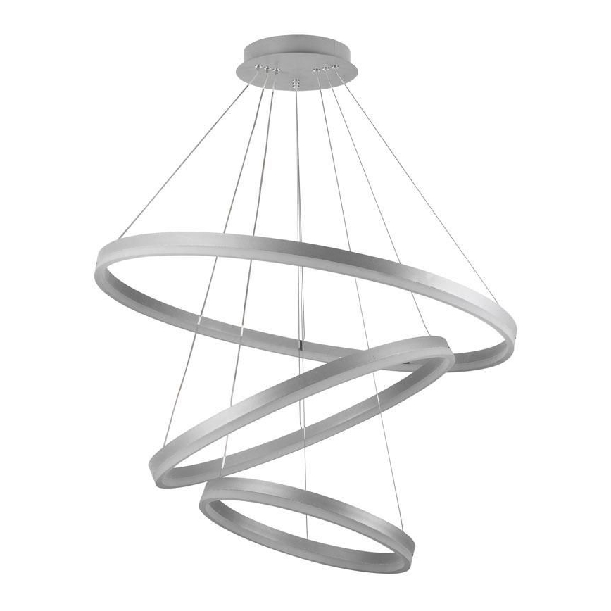 Led Dimmable κρεμαστό φωτιστικό οροφής LED/125W/230V 3000-6500K διάμετρος 80 cm + τηλεχειριστήριο