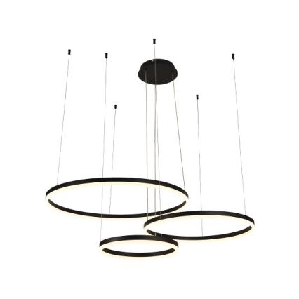Led Dimmable κρεμαστό φωτιστικό οροφής LED/125W/230V 3000-6500K διάμετρος 80 cm + τηλεχειριστήριο