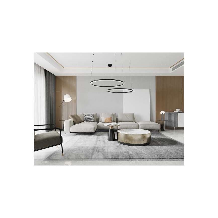 Led Dimmable κρεμαστό φωτιστικό οροφής LED/128W/230V 3000-6500K + τηλεχειριστήριο