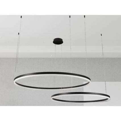 Led Dimmable κρεμαστό φωτιστικό οροφής LED/128W/230V 3000-6500K + τηλεχειριστήριο