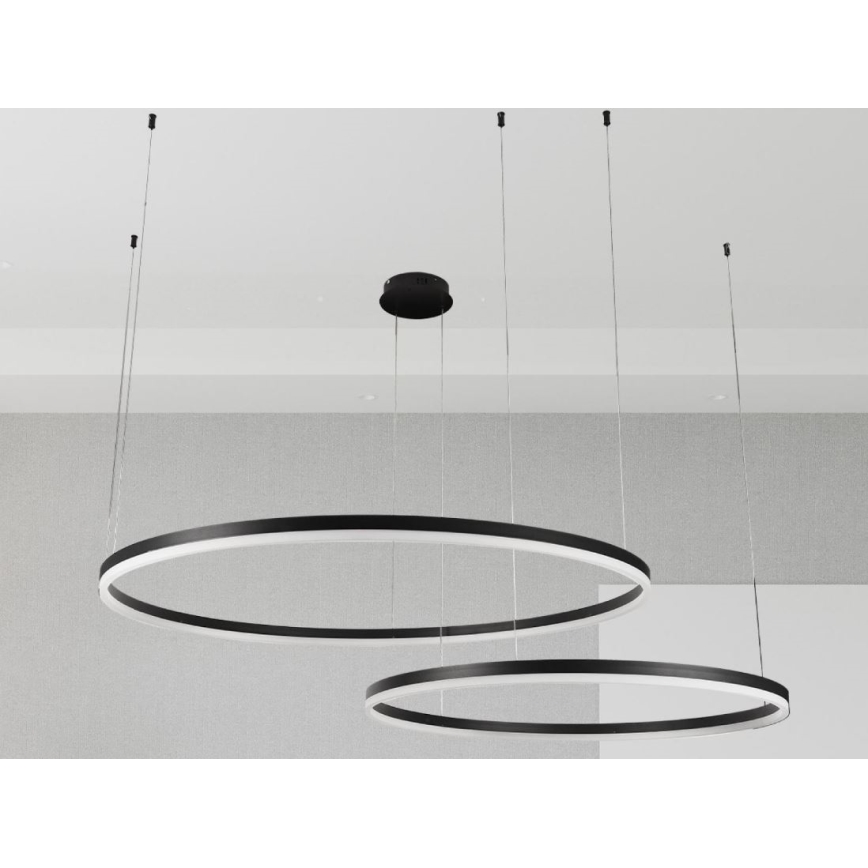 Led Dimmable κρεμαστό φωτιστικό οροφής LED/128W/230V 3000-6500K + τηλεχειριστήριο