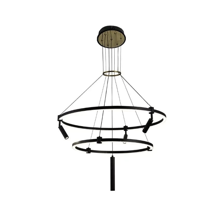Led Dimmable κρεμαστό φωτιστικό οροφής LED/140W/230V 3000-6500K + τηλεχειριστήριο