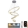 Led Dimmable κρεμαστό φωτιστικό οροφής LED/165W/230V 3000-6500K διάμετρος 80 cm + τηλεχειριστήριο