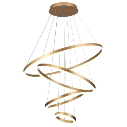 Led Dimmable κρεμαστό φωτιστικό οροφής LED/165W/230V 3000-6500K διάμετρος 80 cm + τηλεχειριστήριο