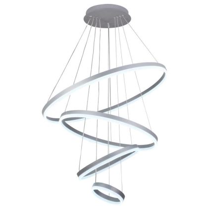 Led Dimmable κρεμαστό φωτιστικό οροφής LED/165W/230V 3000-6500K διάμετρος 80 cm + τηλεχειριστήριο