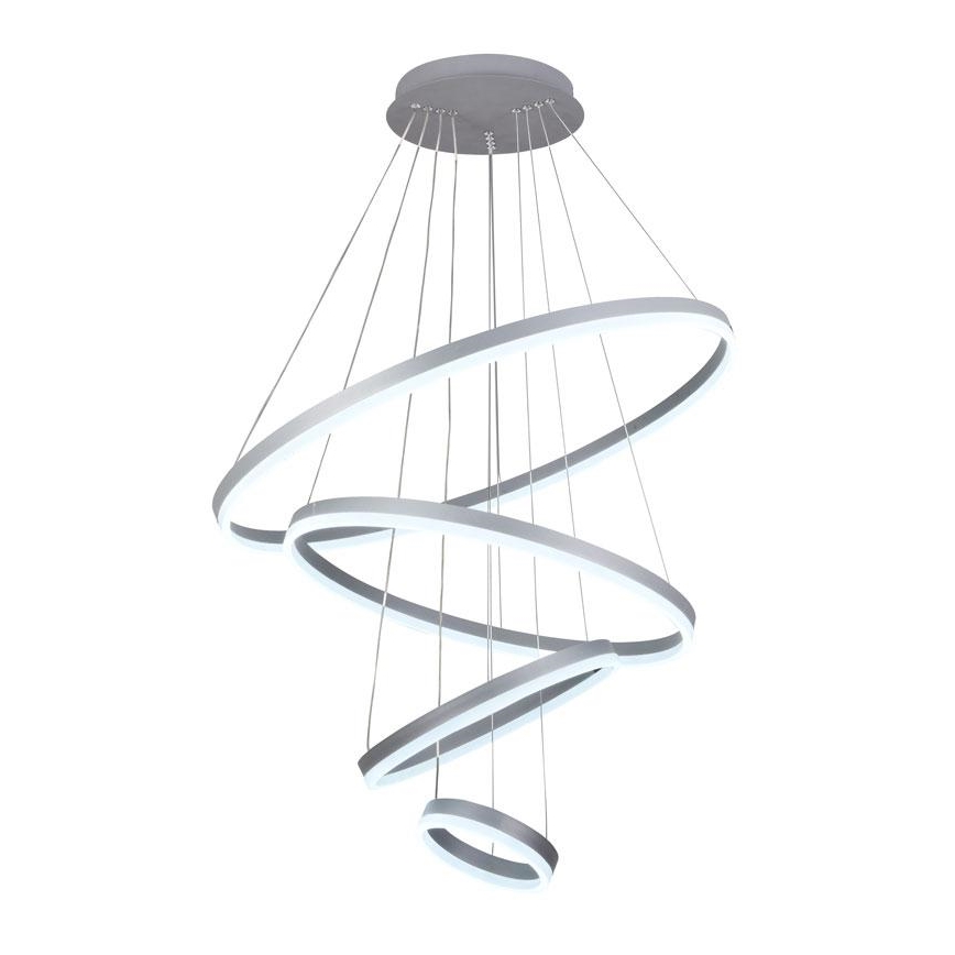 Led Dimmable κρεμαστό φωτιστικό οροφής LED/165W/230V 3000-6500K διάμετρος 80 cm + τηλεχειριστήριο
