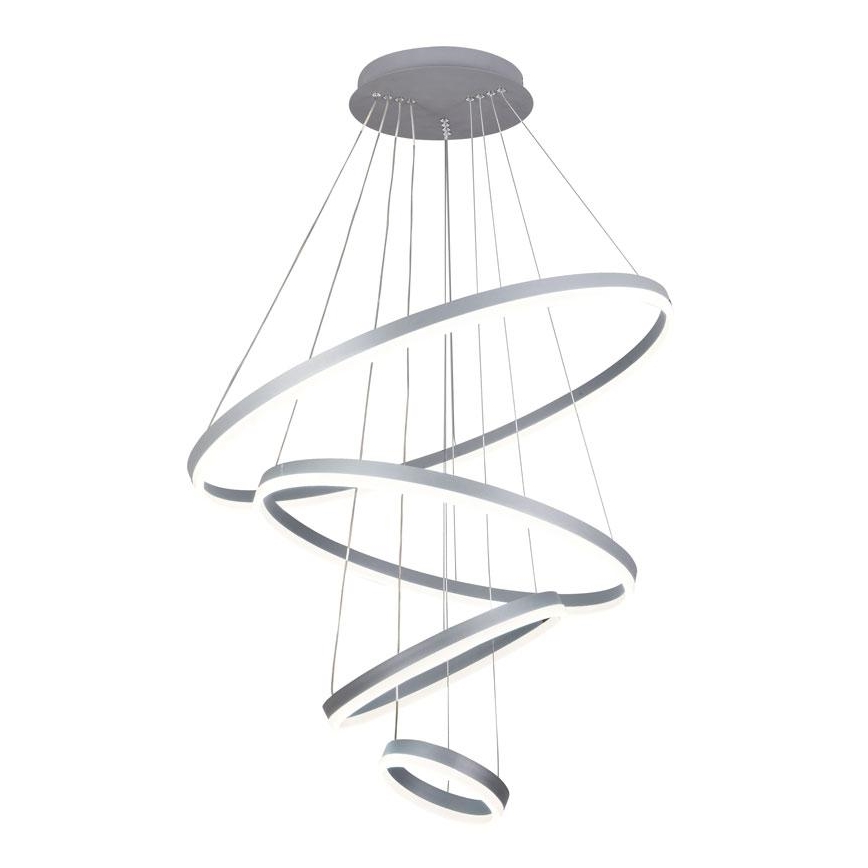 Led Dimmable κρεμαστό φωτιστικό οροφής LED/165W/230V 3000-6500K διάμετρος 80 cm + τηλεχειριστήριο