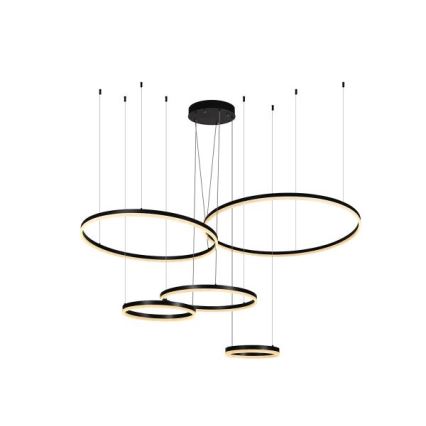 Led Dimmable κρεμαστό φωτιστικό οροφής LED/220W/230V 3000-6500K διάμετρος 100 cm + τηλεχειριστήριο