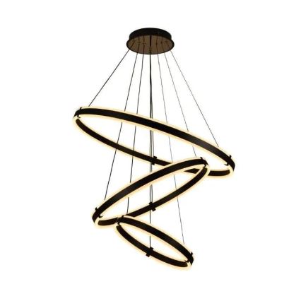 Led Dimmable κρεμαστό φωτιστικό οροφής LED/250W/230V 3000-6500K διάμετρος 80 cm + τηλεχειριστήριο