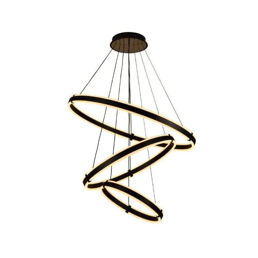 Led Dimmable κρεμαστό φωτιστικό οροφής LED/250W/230V 3000-6500K διάμετρος 80 cm + τηλεχειριστήριο