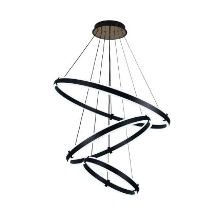 Led Dimmable κρεμαστό φωτιστικό οροφής LED/250W/230V 3000-6500K διάμετρος 80 cm + τηλεχειριστήριο