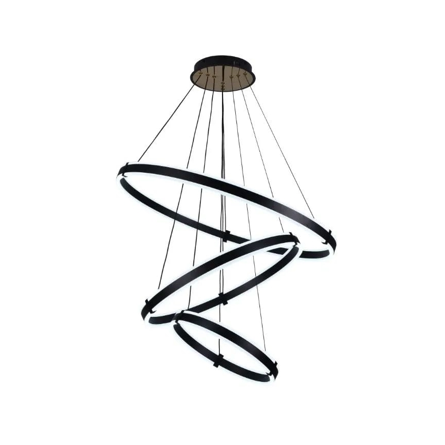 Led Dimmable κρεμαστό φωτιστικό οροφής LED/250W/230V 3000-6500K διάμετρος 80 cm + τηλεχειριστήριο