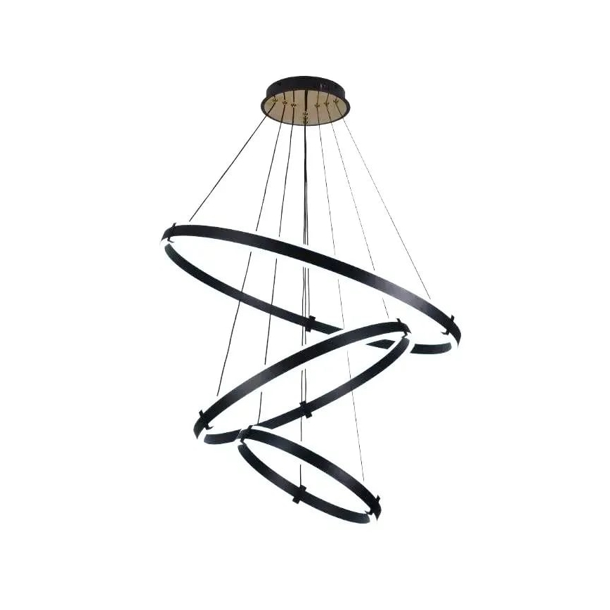 Led Dimmable κρεμαστό φωτιστικό οροφής LED/250W/230V 3000-6500K διάμετρος 80 cm + τηλεχειριστήριο
