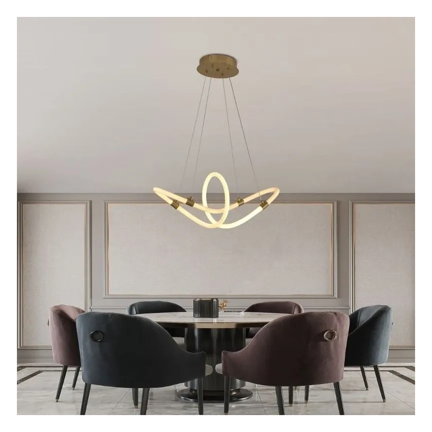 Led Dimmable κρεμαστό φωτιστικό οροφής LED/25W/230V 3000-6500K + τηλεχειριστήριο