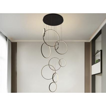 Led Dimmable κρεμαστό φωτιστικό οροφής LED/290W/230V 3000-6500K + τηλεχειριστήριο