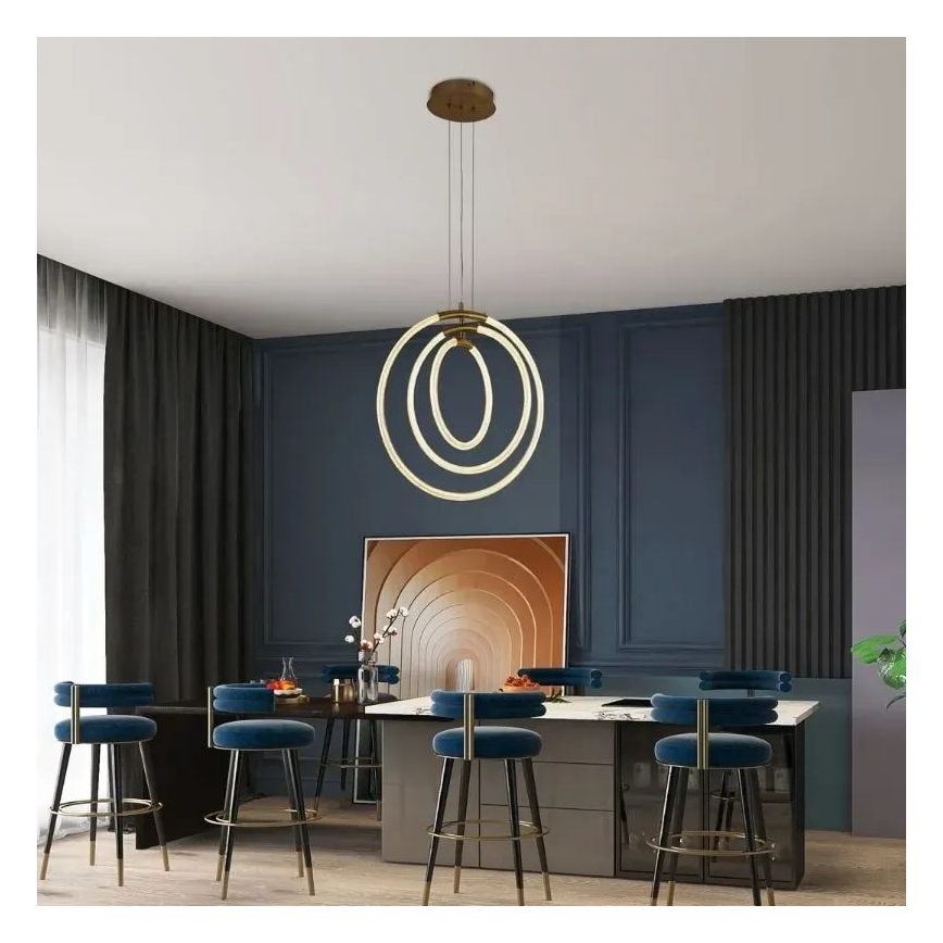 Led Dimmable κρεμαστό φωτιστικό οροφής LED/35W/230V 3000-6500K + τηλεχειριστήριο
