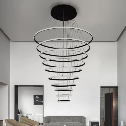 Led Dimmable κρεμαστό φωτιστικό οροφής LED/365W/230V 3000-6500K + τηλεχειριστήριο