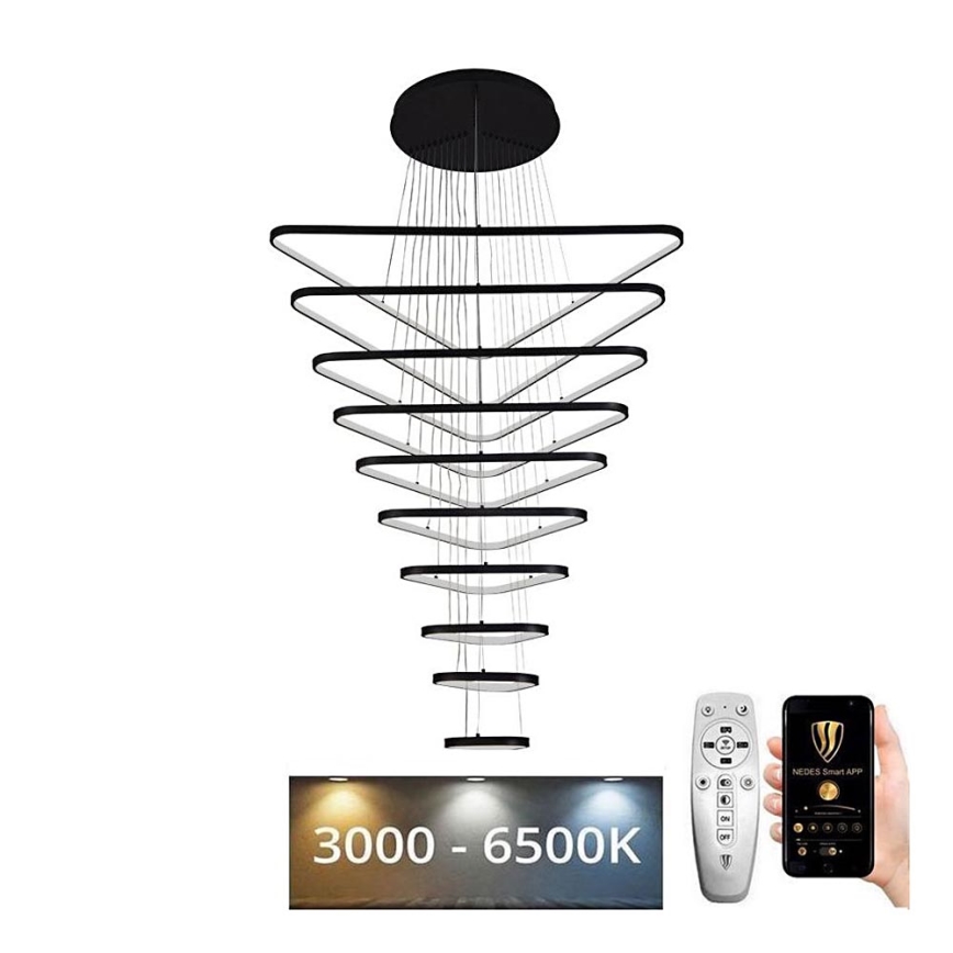Led Dimmable κρεμαστό φωτιστικό οροφής LED/385W/230V 3000-6500K + τηλεχειριστήριο