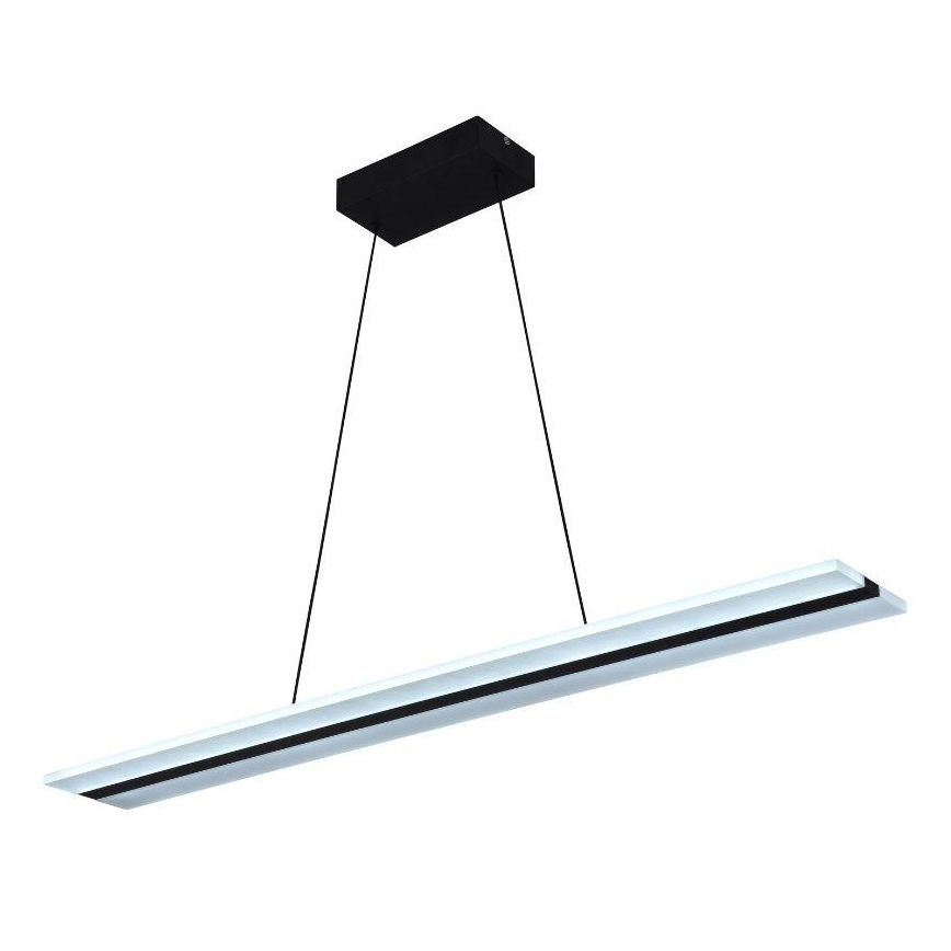Led Dimmable κρεμαστό φωτιστικό οροφής LED/40W/230V 3000-6500K μαύρο + τηλεχειριστήριο