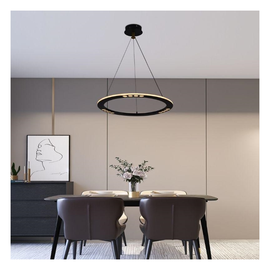 Led Dimmable κρεμαστό φωτιστικό οροφής LED/40W/230V 3000-6500K + τηλεχειριστήριο