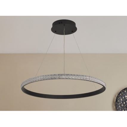 Led Dimmable κρεμαστό φωτιστικό οροφής LED/40W/230V 3000-6500K + τηλεχειριστήριο